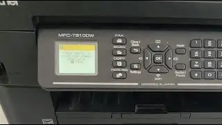 BROTHER PRINTER MFC T-910DW REPAIRING PRINTER HEAD AND CARTRIDGES