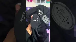 How to remove heat transfer vinyl #hack #tipsandtricks #tshirt #smallbusiness #diy