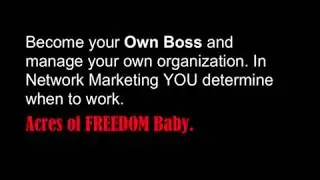 why not network marketing????