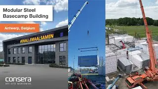 Consera | KVC Westerlo Modular Steel Basecamp Building | Belgium