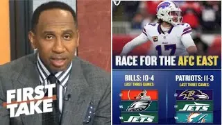 Josh Allen beats ANY team ANYWHERE! - Stephen A. says Bills take AFC East from Pats