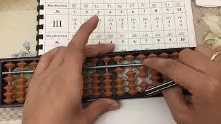 Как считать на абакусе (абаке) сотни, как считать на счётах