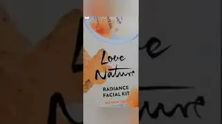 Optimals Age revive day cream and Love Nature radiance face scrub