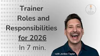 Trainer Roles and Responsibilities: Career paths and Org Structures