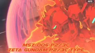 Zeta Gundam III P2 Type (ULT) All Skill - SD Gundam G Generation Eternal