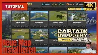Captain Of Industry | Update 3 | Tutorial Usermap | eigene Map  | Beginner Grundlagen | German