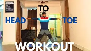 Head to Toe Workout With Stretching & Relaxation in 3 minutes 