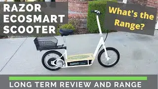 Razor EcoSmart Scooter Review - With Range Demostration