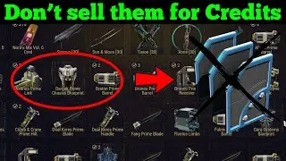 WARFRAME: How to sell Prime Items for Ducats?