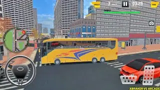 Euro Bus Passenger Coach Driving Simulator 2020: Bus City Extreme Driver - Android GamePlay 3D