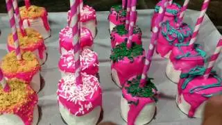 МАРШМЕЛЛОУ-ПОПС! Простой и недорогой десерт для вечеринки!