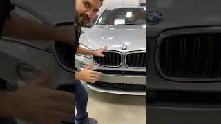 HOW TO REMOVE A BMW KIDNEY GRILL!