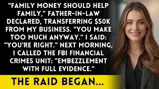 Father in Law Embezzled From My Business Account   He Had No Idea I Track Every Penny