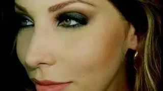 Maquiagem verde para o inverno, com Luciane Ferraes