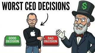 Worst CEO Decisions That Destroyed Billion-Dollar Companies