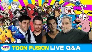 Josh Keaton, Ben Diskin, Jeremy Shada, and Marty Grabstein Toonfusion Q&A - Voice of the Heroes