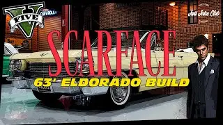 Scarface | Tony Montana's Cadillac Eldorado | GTA V Car Build Tutorial (BUCCANEER)