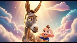Baby and Golden Donkey 🐴👶 | Magical Kids Story & Nursery Rhyme | Baby Songs