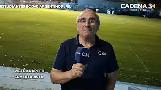 ESTUDIANTES consigui&oacute; su primer punto en Primera ante Argentinos en R&iacute;o Cuarto | Por Victor Rapetti
