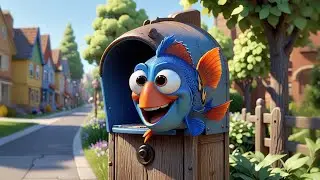 A Fish in the Mailbox 🐟📬 | Funny Nursery Rhymes Songs for Kids & Toddlers