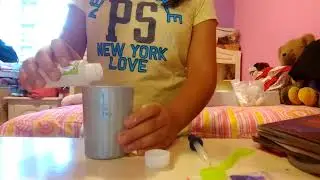 Hago slime con el juguete de mi alegría