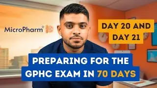 Prepare for the GPhC Registration Assessment in 70 Days | Day 20 and Day 21