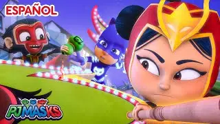La Poción Secreta del Mono Mungiku 🧪 | PJ Masks en Español episodios completos | Dibujos Animados