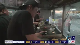 Las Vegas delivery drivers, food truck workers trying to stay cool as temperatures rise