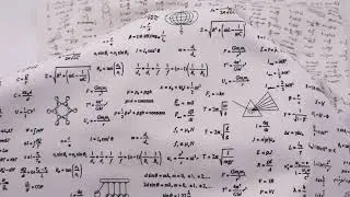 Robert Kaufman math and science fabric