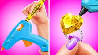 BAŞLANGIÇ İÇİNLİK YARATICI SANAT SIRLARI || 123 GO! Tarafından DIY & Hile Fikirleri