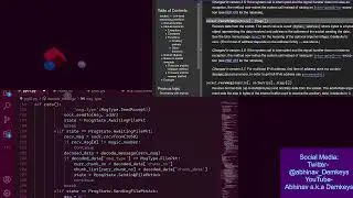 Almost done with the Python script to do File Transfer over UDP | Study With Me 🏳️‍🌈 | 16032024 |