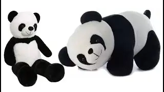 4 Feet Panda Soft Toy Unboxing | 4 feet Panda Soft Toy (Black and White) Review