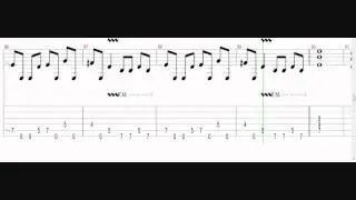 In Flames - cloud Connected (Guitar tab video)