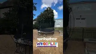 11x11 Large Square Springfree Trampoline