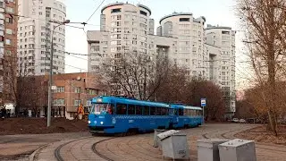 Былая Краснопресненская сеть. Поездка в последних московских СМЕ из МТТЧ (№30213+№30219). Маршрут 31