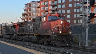 Fall 2025 Railfanning compilation part 2!  ACU Lead CPKC 121! CN Saint-Hyacinthe sub Action!