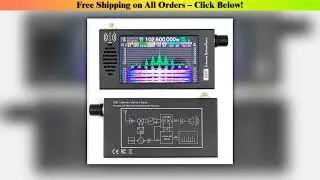 A72Z DeepSDR 101 SDR Radio Digital Demodulation Short Wave FM MW SSB CW HAM Radio Receiver