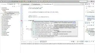 046 Layout Manager and Buttons   Java Swing JButton Class