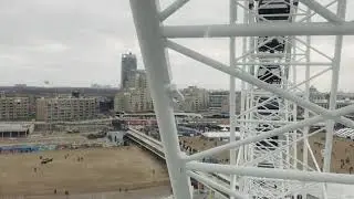 Amazing Ferris Wheel on the Pier of The Hague
