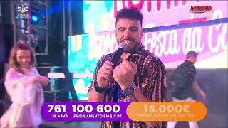 Hugo Barros - Chiquita Baila - Domingão - SIC