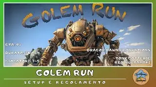 Golem Run - setup e regolamento in italiano BOARD GAME