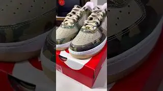 Air force 1 &ldquo;patent camo pink&rdquo; Unboxing🔥🔥🔥 #nike #af1 #camo #pink