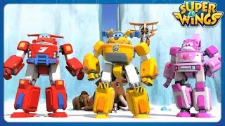 [Рейтинговое шоу SUPERWINGS] Мой большой друг! | Топ5 | Суперкрылья | Супер Крылья