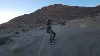Sand Board Skitching 3 In La Verne CA Behind Buggy | Bathroom Bois | March 2021