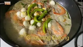 Ginataang Dulong (Silver Fish) from Cooking with Chef Harris 101