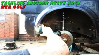 MK2 Golf - Another rusty arch to tackle