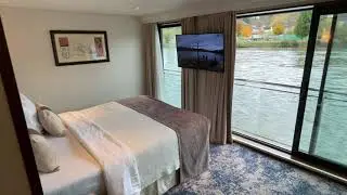 A cabin tour of Tauck's MS Inspire, room #222 #cabintour #cruisetour #rhineriver