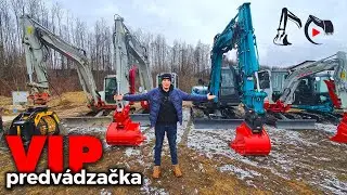 VIP predvádzačka firmy MAS TECHNIK | TAKEUCHI, SUNWARD, MB CRUSHER, MINICH THUMBS