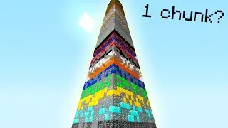 Minecraft UHC but there's only 1 chunk...