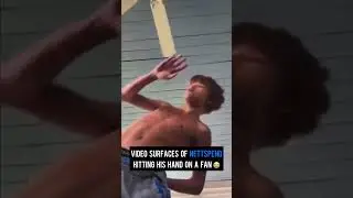 Video surfaces of Nettspend hitting his hand on a fan 😭
